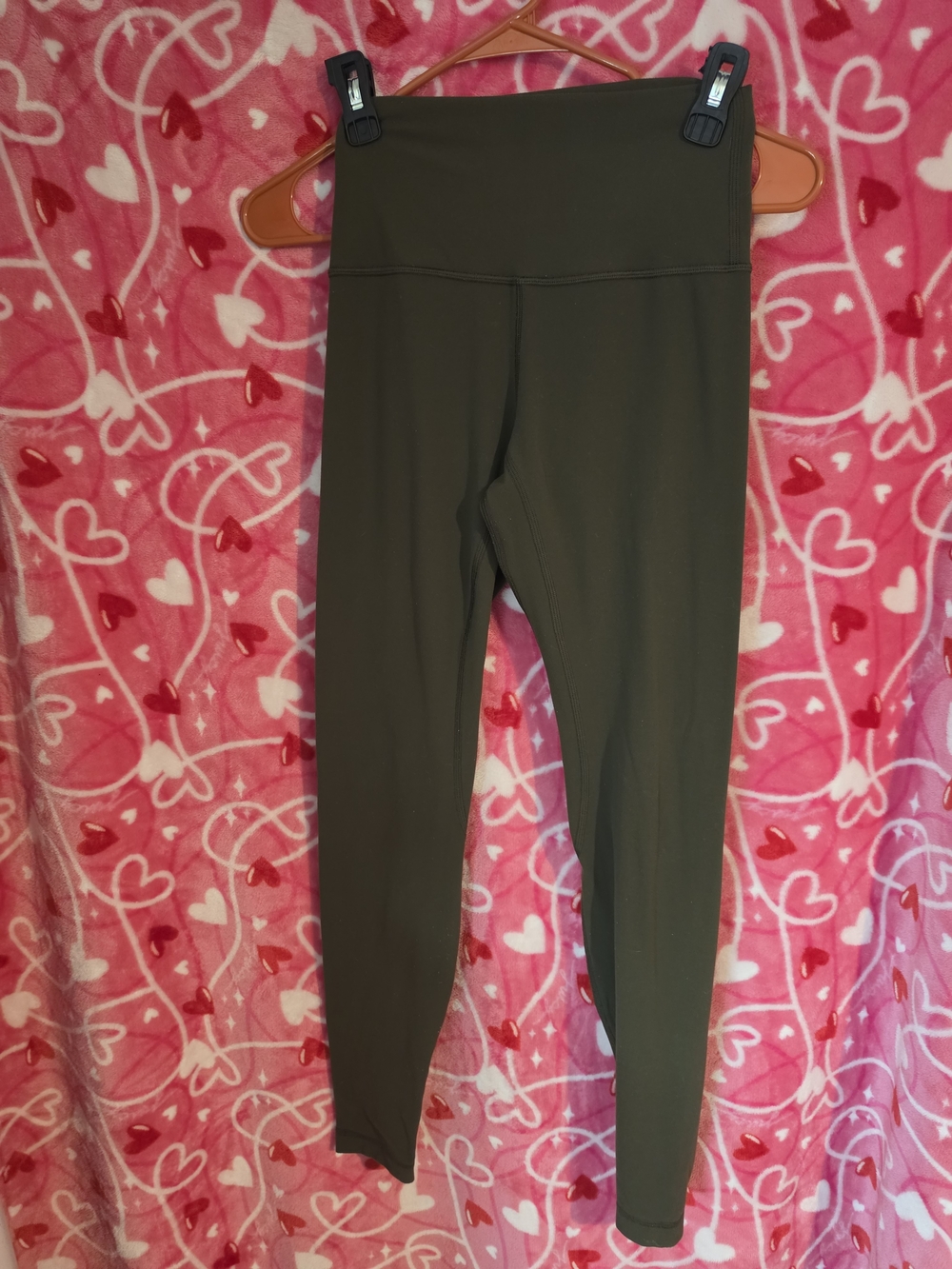 lululemon athletica Olive Green High-Rise Leggings